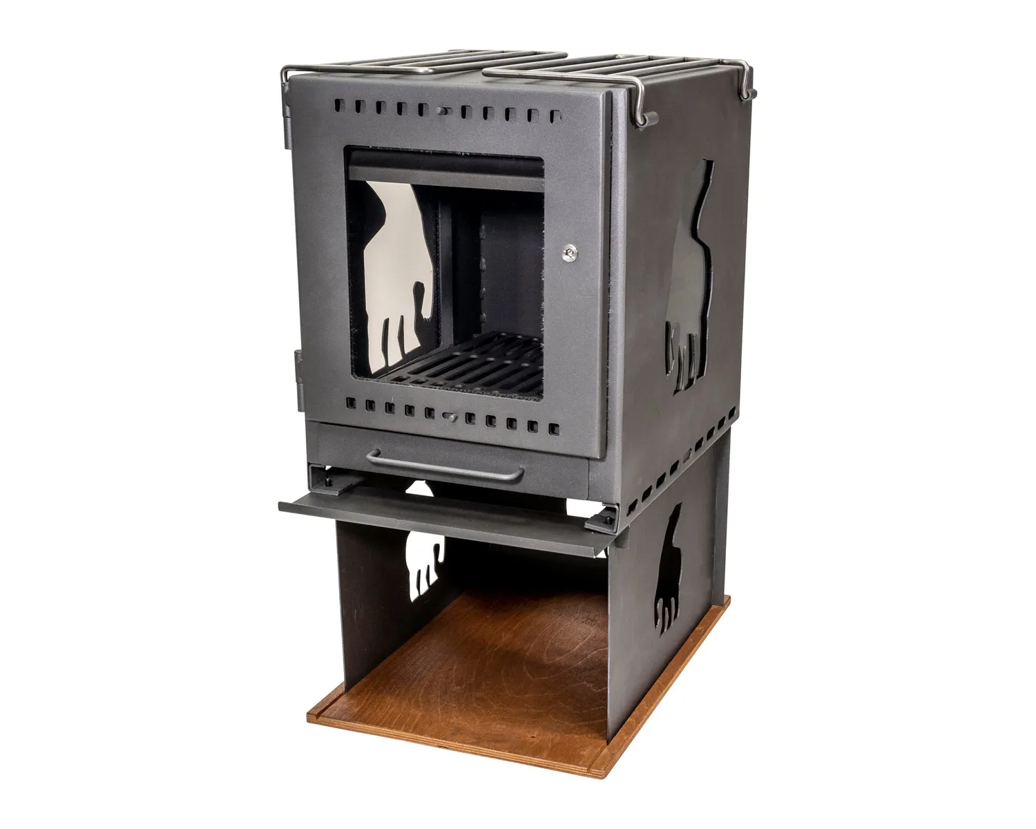 Torden Wood Burner Set - Black