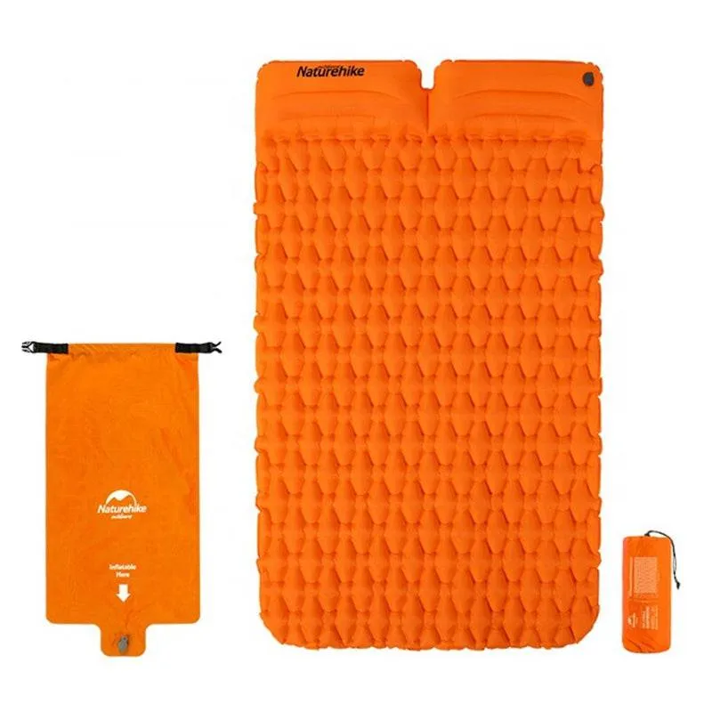 TPU Double Sleeping Pad With Pillow