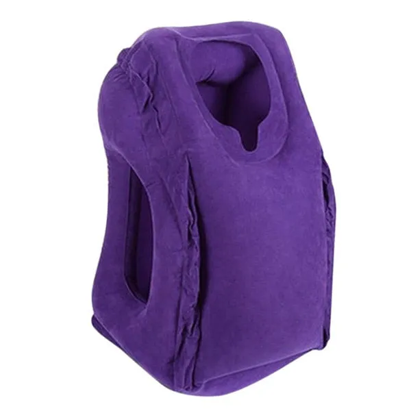 Travel Neck for Airplane High-tech-enabled Inflatable Sleeping Flight Outdoor Women Bag Sleeping USHIO Men Portable XC Extensive range Cushion Easy Train Pillow
