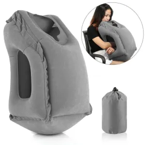Travel Neck for Airplane High-tech-enabled Inflatable Sleeping Flight Outdoor Women Bag Sleeping USHIO Men Portable XC Extensive range Cushion Easy Train Pillow