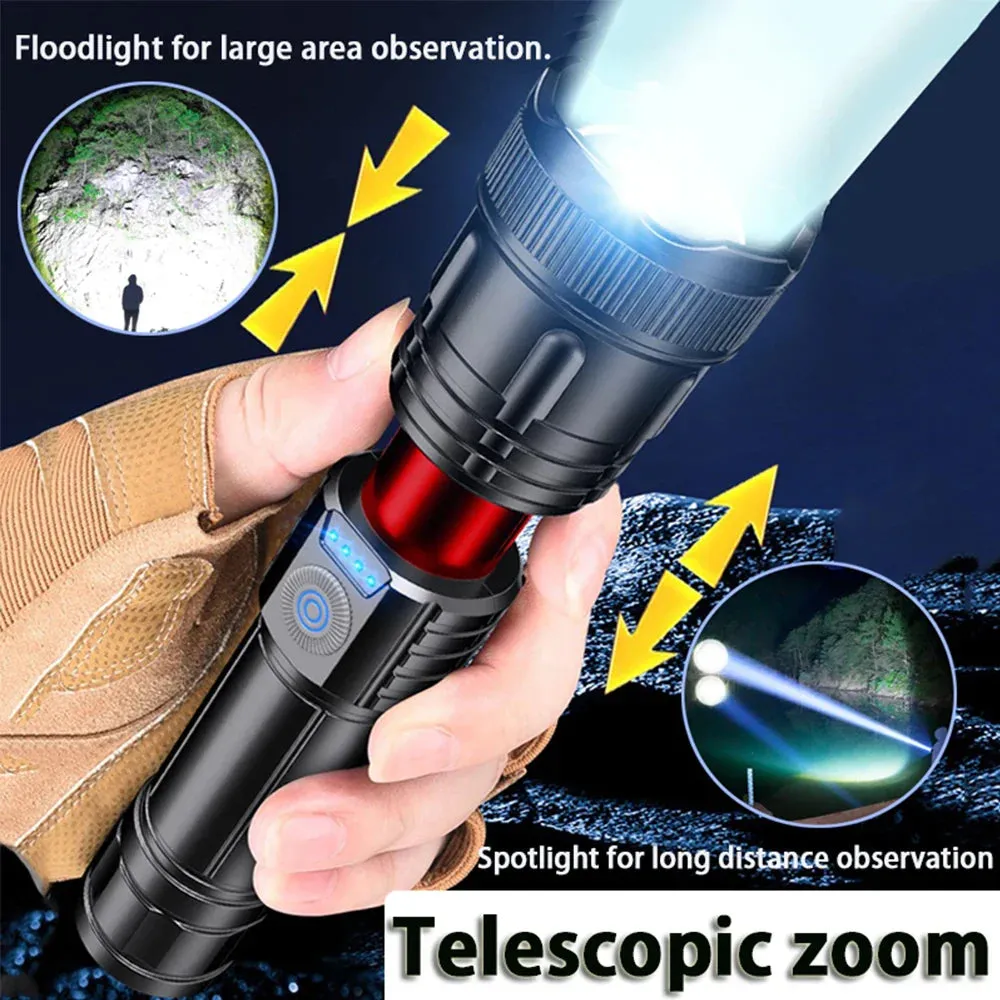 Ultra bright LED Flashlight 2 pcs set