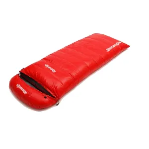 Ultralarge(200 30)x90CM white goose down 2000g/2200g/2500g filling outdoor camping winter warm sleeping bag