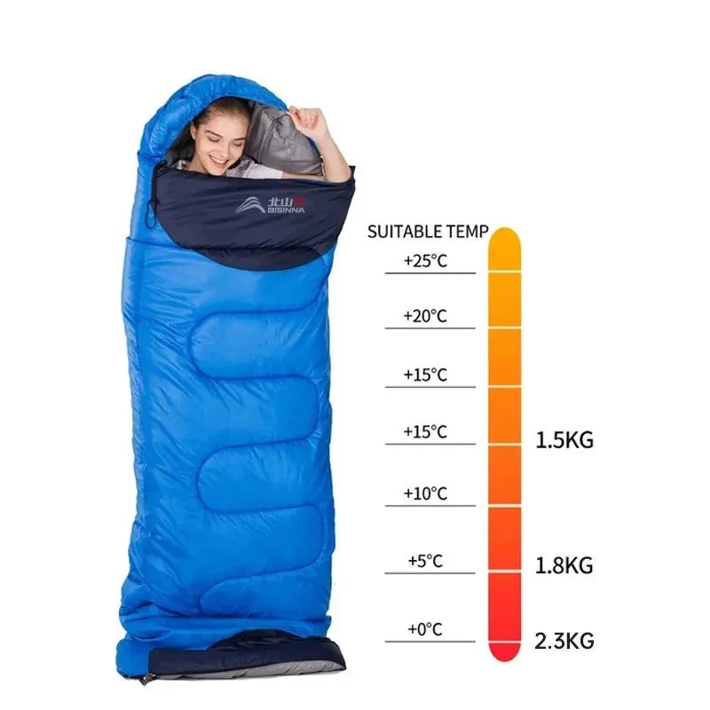 Ultralight Waterproof Winter Sleeping Bag for Camping and Hiking
