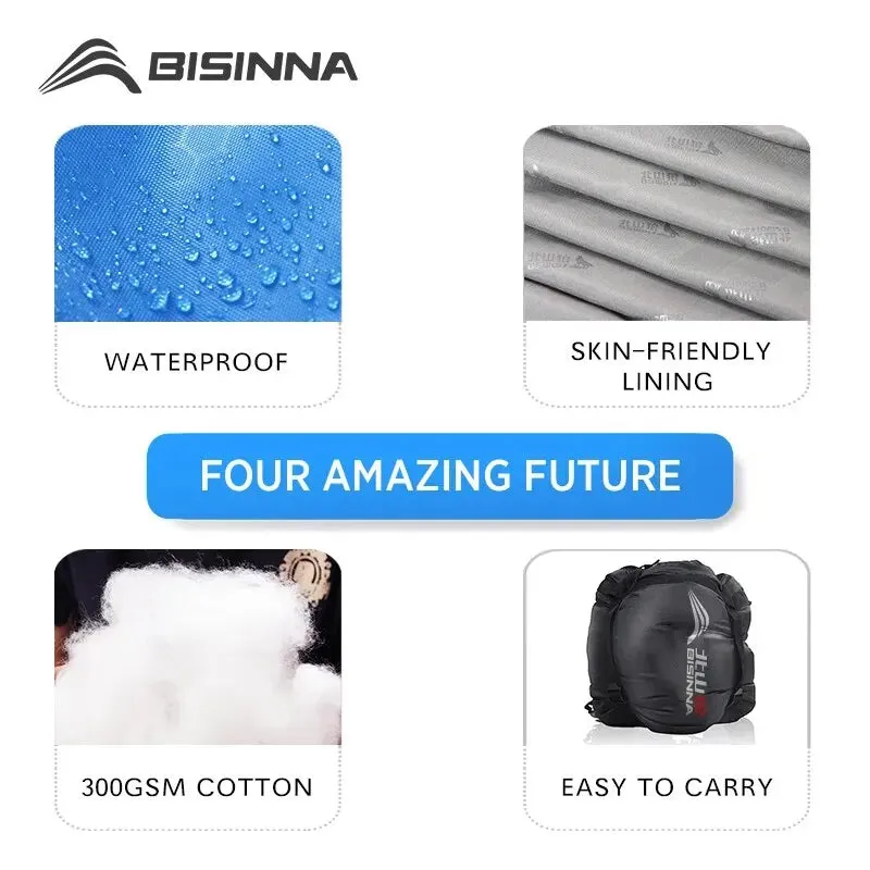 Ultralight Waterproof Winter Sleeping Bag for Camping and Hiking