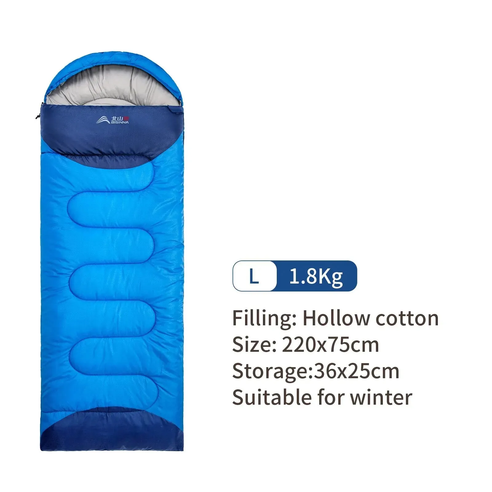 Ultralight Waterproof Winter Sleeping Bag for Camping and Hiking