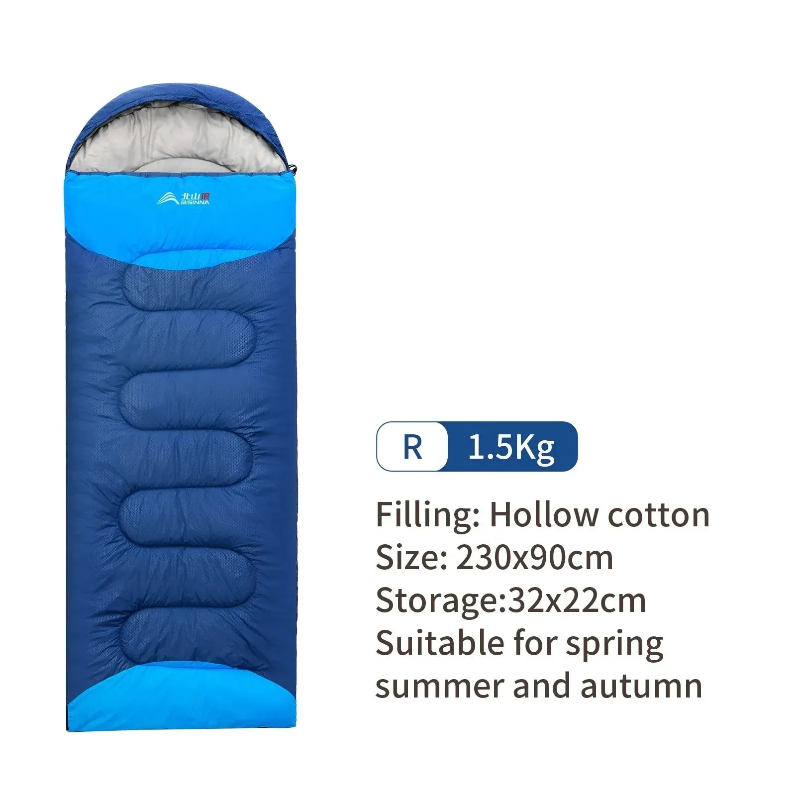 Ultralight Waterproof Winter Sleeping Bag for Camping and Hiking