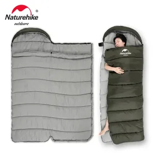 Ultralight Winter Cotton Sleeping Bag - Double Person, Splice-able, and Warm