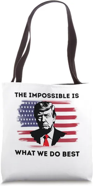 Usa Flag Tote Bag