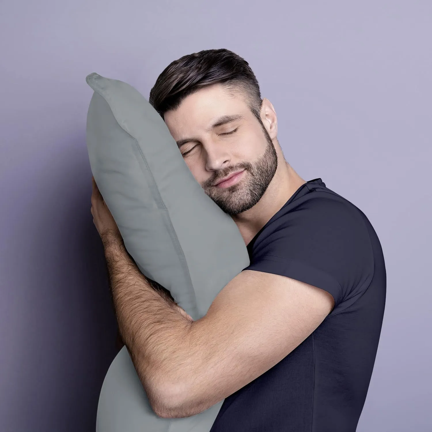 Utopia Bedding Bed Pillows for Sleeping (Grey), Queen Size, Set of 2, Hotel Pillow, Cooling Pillows for Side, Back or Stomach Sleepers