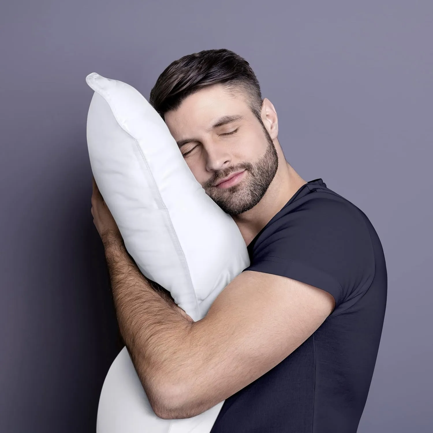 Utopia Bedding Bed Pillows for Sleeping (White), Standard Size, Set of 2, Hotel Pillow, Cooling Pillows for Side, Back or Stomach Sleepers