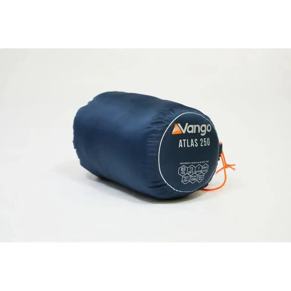 Vango Atlas 250 Ink Blue Sleeping Bag Single