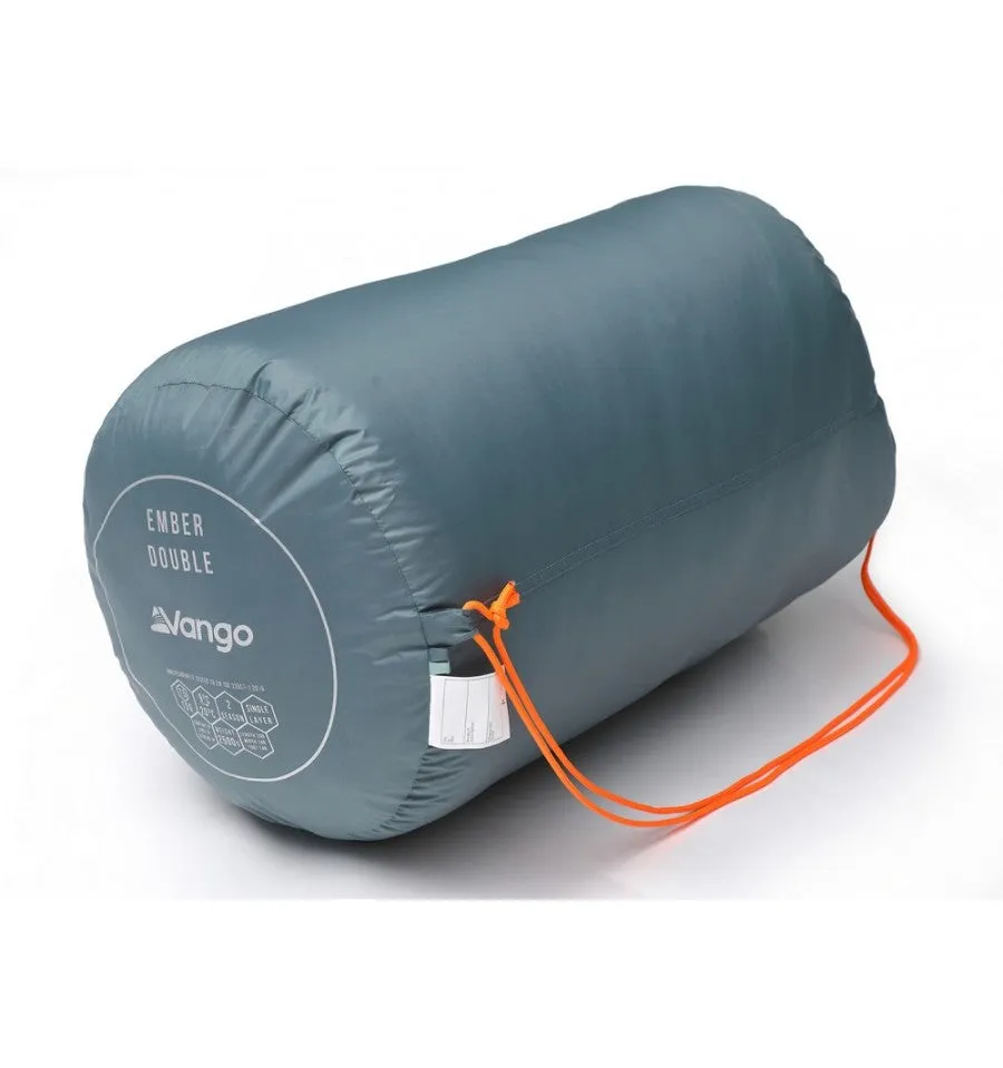 Vango Ember Double Sleeping Bag Mineral Green