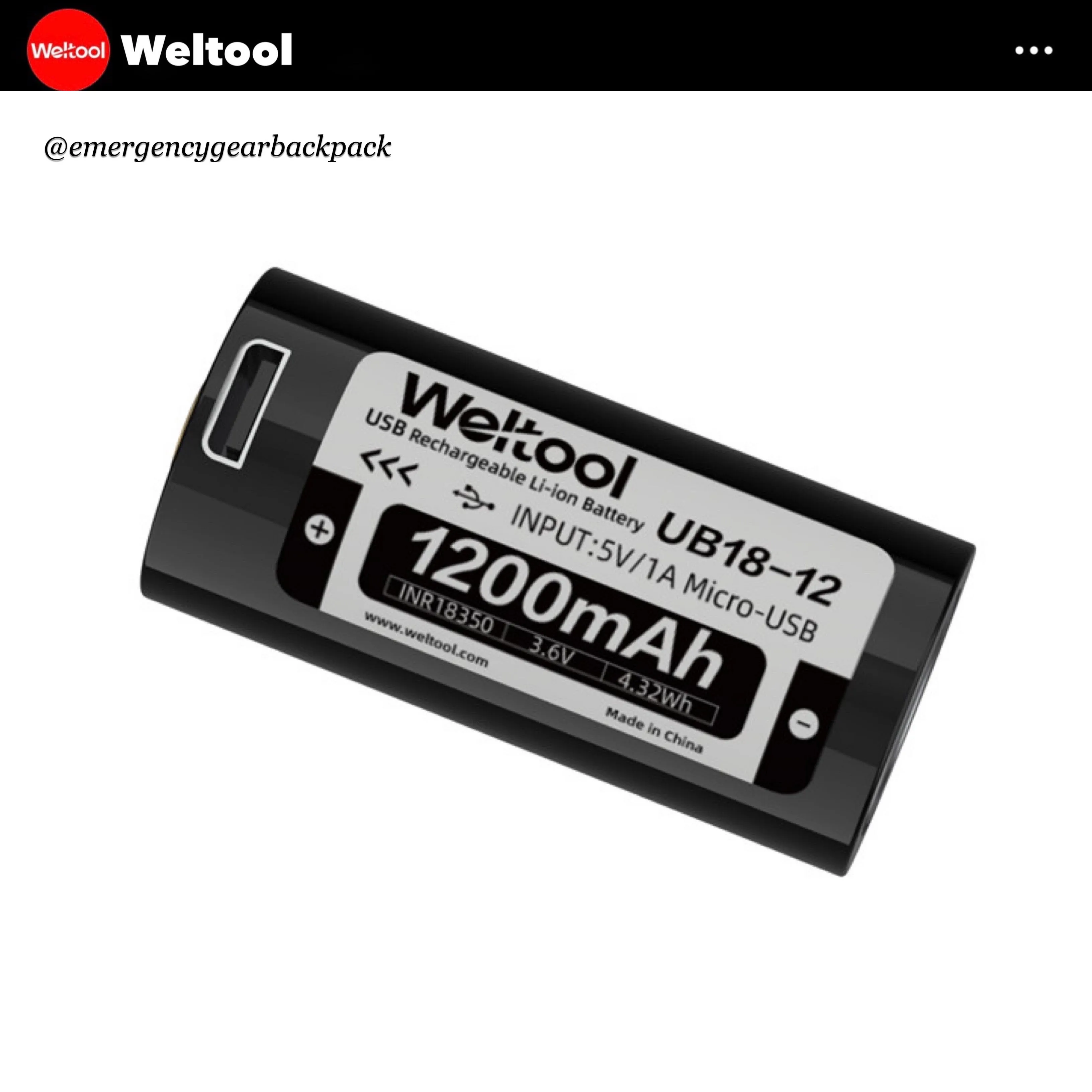 Weltool 18350 Short Body Kit for W3 and W3Pro