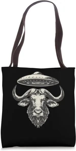 Wildebeest UFO Selfie Tote Bag