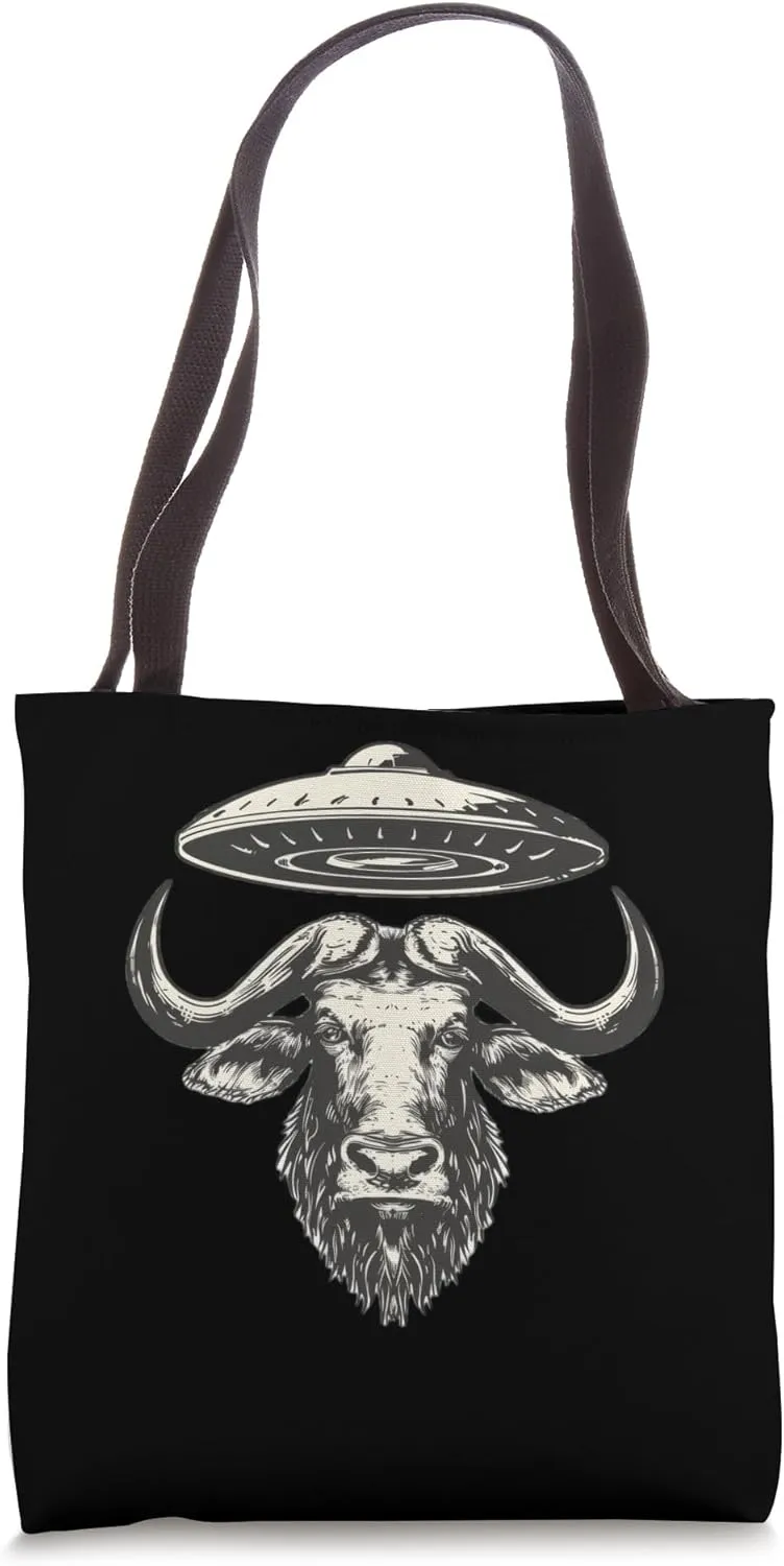 Wildebeest UFO Selfie Tote Bag