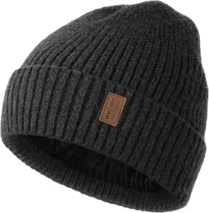Wmcaps Warm Beanie for Men Women, Fleece Lined Beanie Warm Winter Caps Unisex Fashion Knit Cuffed Cap