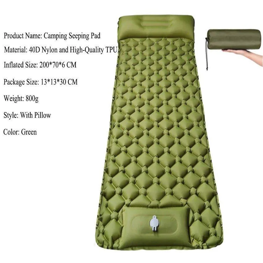 Woosir Inflatable Sleeping Pad for Camping