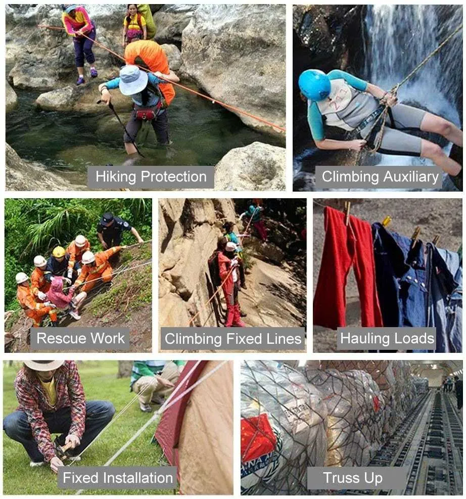 X XBEN Outdoor Climbing Rope