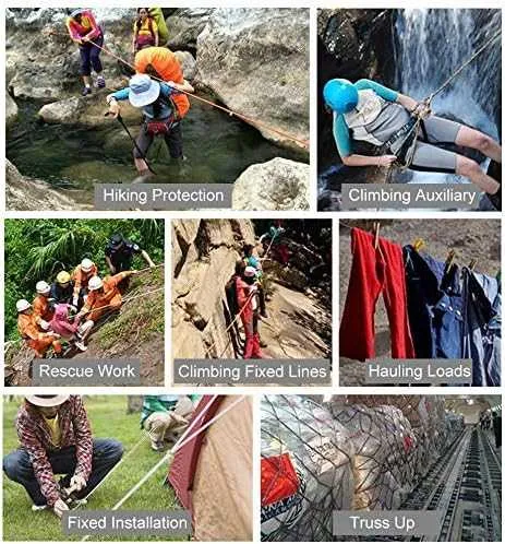 X XBEN Outdoor Climbing Rope