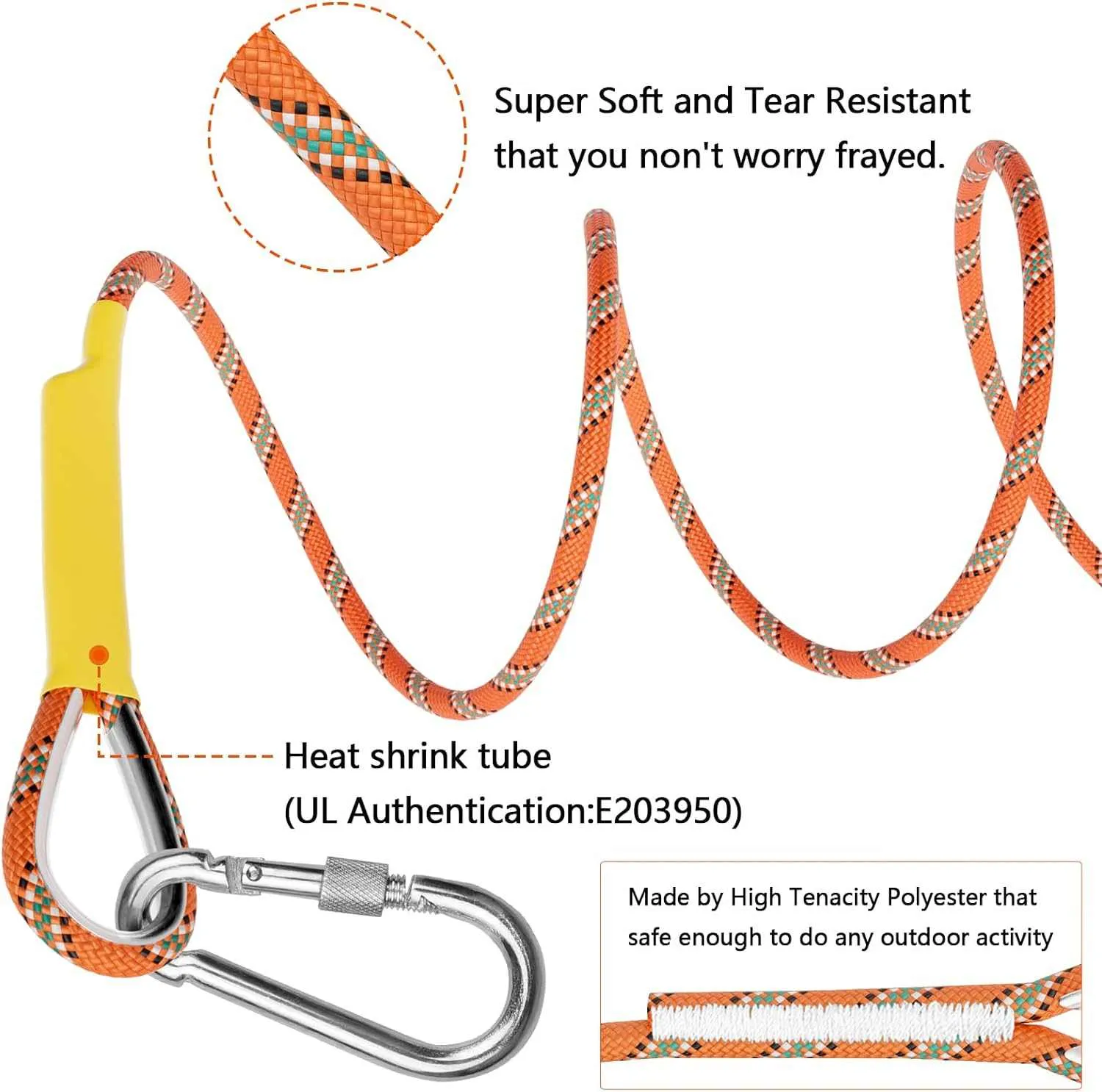 X XBEN Outdoor Climbing Rope