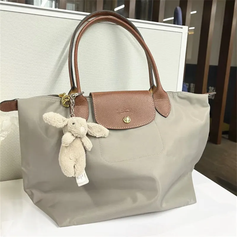 xieyinshe Longchamps Bag Classic Dumpling Bag Shoulder Bag Handbag Folding Underarm Bag Mummy Tote Bag Women's Bag
