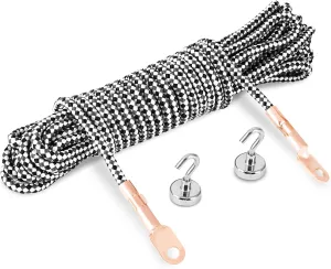 YUCHENGTECH Anti Static Copper Rope O.D.8mm 32FT Anti Static Cord Static Eliminator Static Electricity Remover Industrial for Laminating Machine Printing Machine Film Machine (32FT)