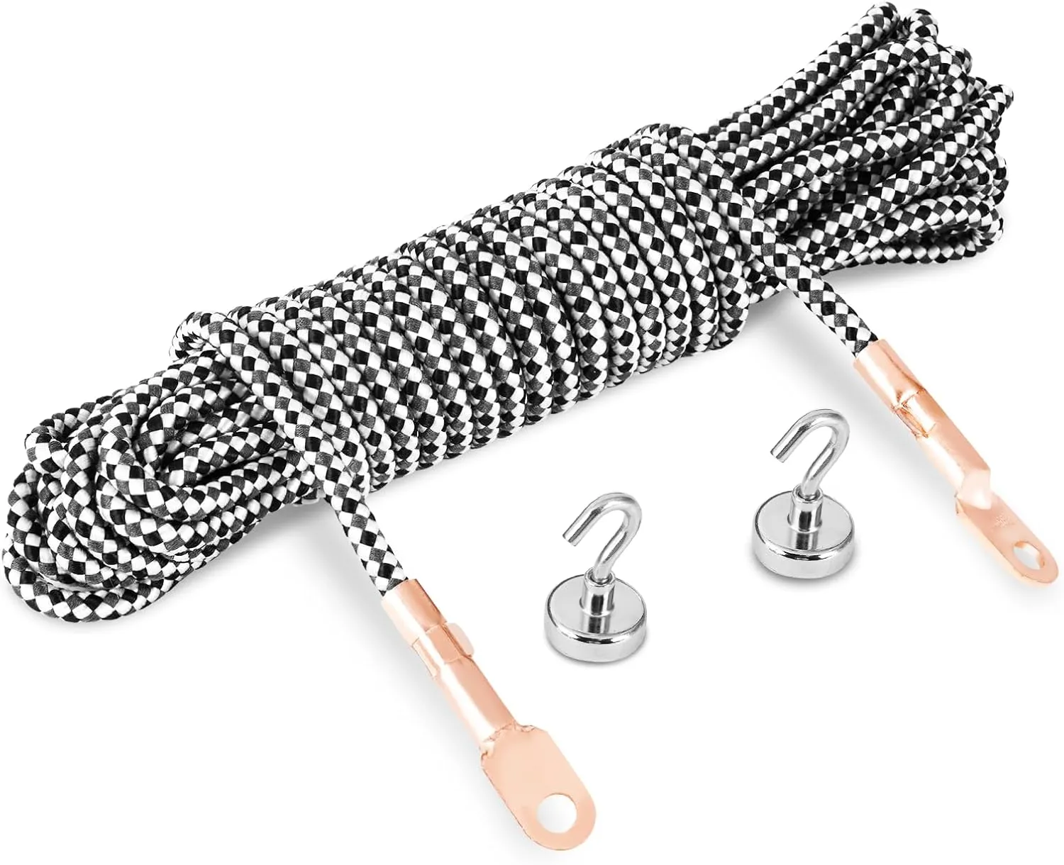 YUCHENGTECH Anti Static Copper Rope O.D.8mm 32FT Anti Static Cord Static Eliminator Static Electricity Remover Industrial for Laminating Machine Printing Machine Film Machine (32FT)
