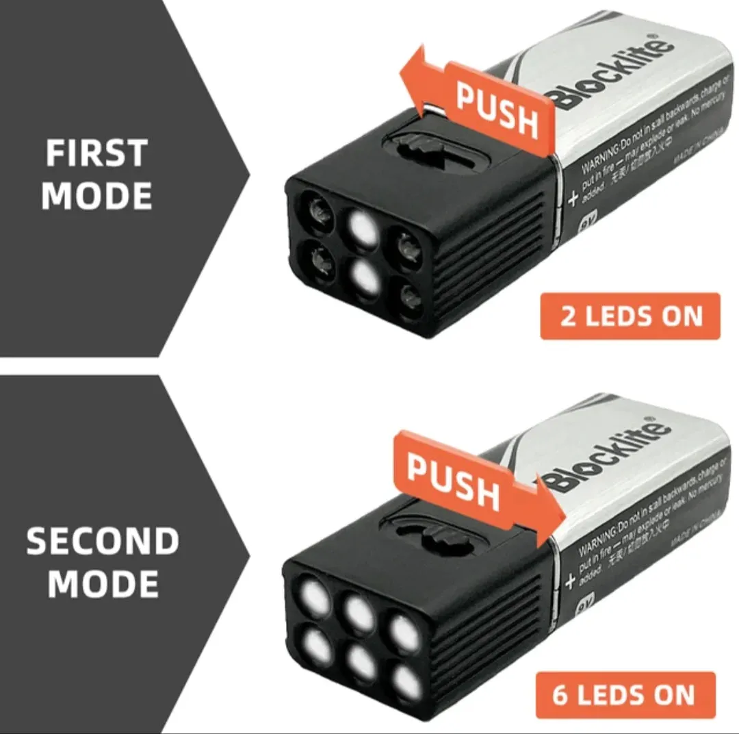 Zero North 9V Flashlight