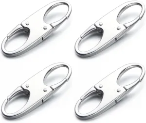 Zpsolution Zipper Clip Theft Deterrent - Backpack Zipper Lock, Quick Disconnect Clip - Key Holder Add-on