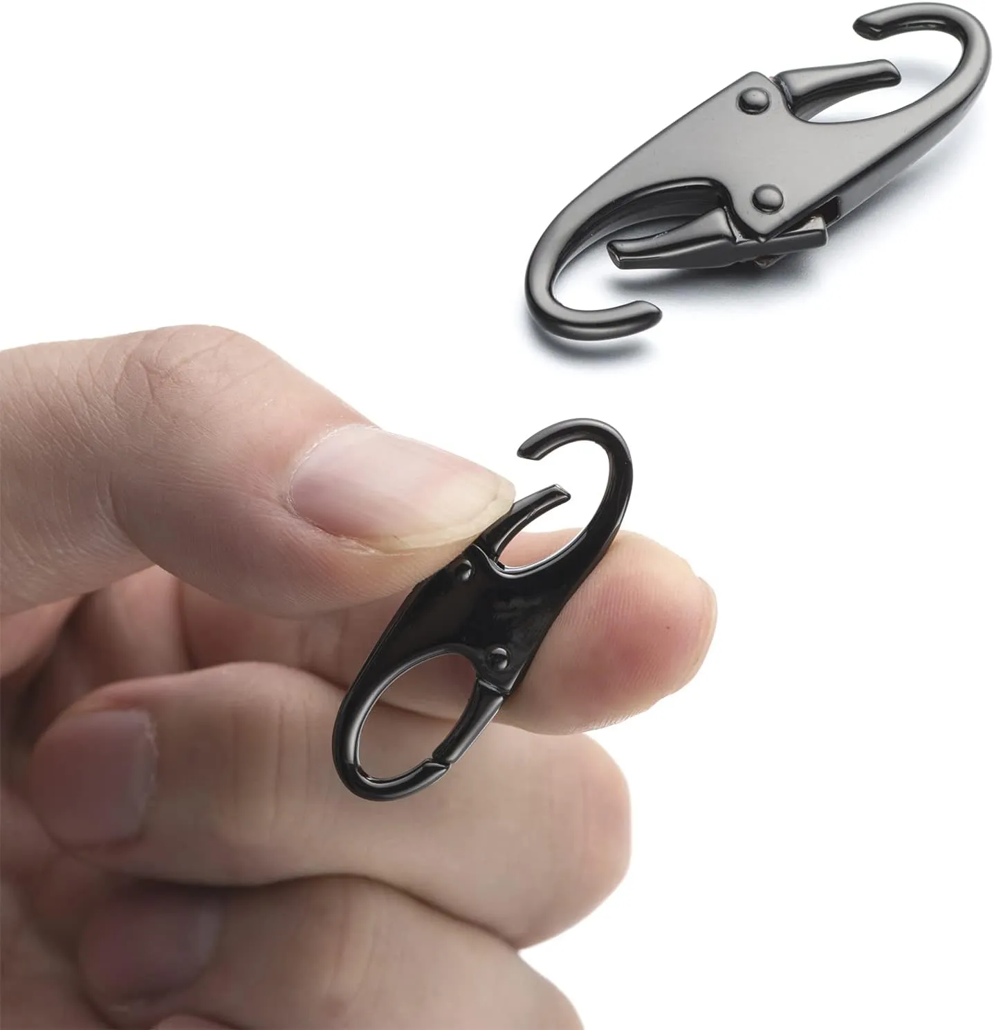 Zpsolution Zipper Clip Theft Deterrent - Backpack Zipper Lock, Quick Disconnect Clip - Key Holder Add-on